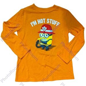 Big Boys Despicable Me Minion Tee in 7